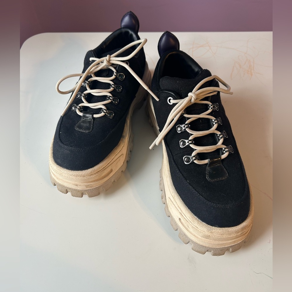 EYTYS Angel platform sneaker, black, EU 38 / US 7.5, very good condition